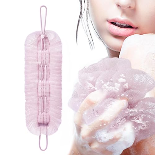 Esponja de y Manopla | Exfoliador Corporal Esponja Vegetal Luffa,Bola de Baño Exfoliante para Renovación Cutánea y Limpieza Profunda