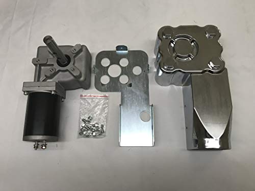 Kym Industries Tomahawk Series Tarp Motor for Dump Truck 1.5hp 60:1 Universal 12V Electric Tarp System Motor