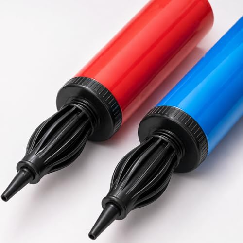 Image of Manual Balloon Pump Pack of 2 | Balloon Pump Machine Hand | Balloon Pumper | Balloon Inflator Pump for Latex Balloon, Foil | Balloon Air Pump Birthday Party & Decoration
