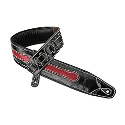 Walker & Williams C-34 Sangle rembourrée en cuir pleine fleur faite à la main pour guitares acoustiques, électriques et… - Les Beatles, Paul McCartney, John Lennon, RIngo Starr, George Harrison Walker & Williams C-34 Sangle rembourrée en cuir pleine fleur faite à la main pour guitares acoustiques, électriques et… – Image 4