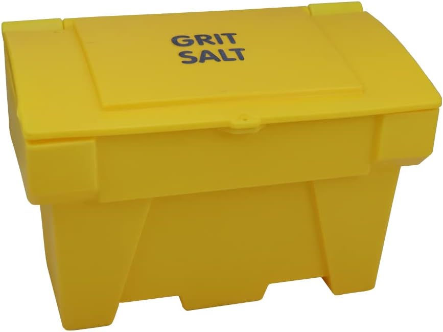 Pathfinder Lockable Yellow Grit Bin 200 Litre / 200 Kg Capacity