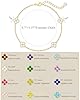 KELAIEN Birthstone Gold Clover Bracelet Dainty 14K Gold Plated Cute Friendship Stackable Bracelets for Women No Tarnish Trendy Charm Best Friend Bracelet Stack for Birthday Jewelry #4