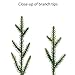 4.5' Pre-Lit Classic Fir Artificial Christmas Tree with 1166 Memory Wire Tips and a Sure-Lit Pole
