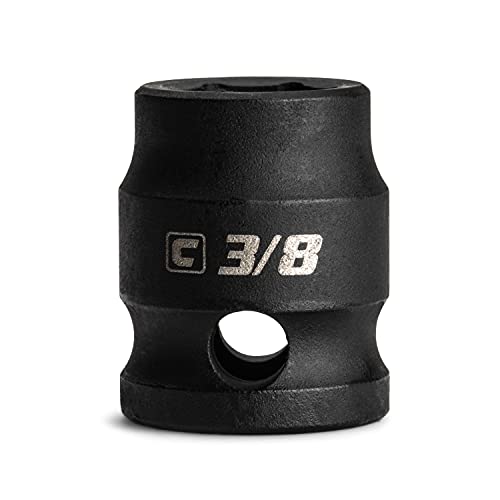 Image of Capri Tools 3 /8 in. Stubby Impact Socket, 3 /8 in. Drive, 6 Point, SAE
