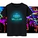 Produktbild Lixada LED T-Shirt Sprachaktivierter Blitz für Party Rock Disco Night Club für Mann und Frau