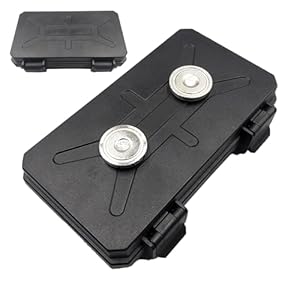 Generisch SQI742J47SSQ5QYVNB Magnetischer Schlüsselkasten Schwarz