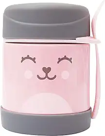 Pote Termico C/Colher - Gumy Rosa, BUBA, Rosa