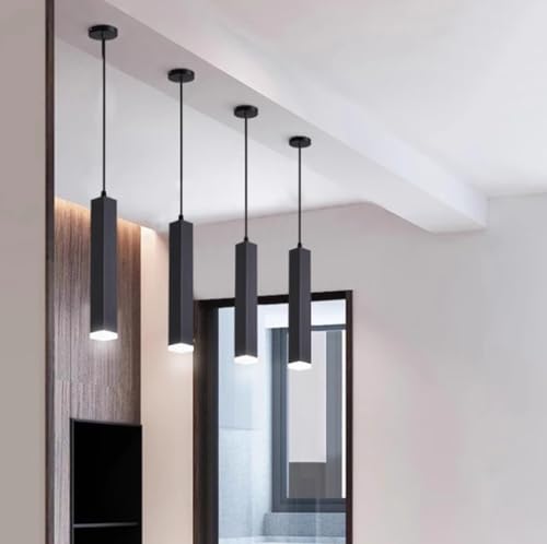 Lámpara de comedor moderna tipo suspensión LED de 40 cm ideal para iluminar escaleras de loft 4