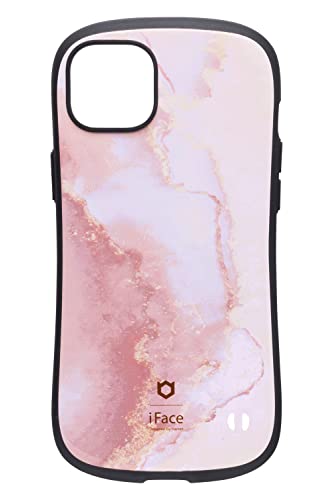 iFace First Class Marble iPhone 15Plus/ 14Plus ケース (パウダーピンク)【耐衝撃 スマホケース アイフェイス アイフォン 15プラス 14プラス iphone 14plus 15plus 用 カバー ストラッ