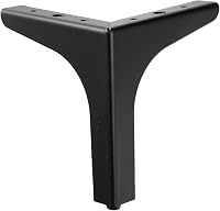 youtu Fém Bútor Lábak 15cm Fekete - 4db Háromszög Asztal Láb Szekrény Kanapé Kávézóasztal TV Szekrény 3