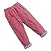 Toddler Kids Boys Girls Fashion Fleece Thick Pants Autumn and Winter Casual Orduroy Warm Pants (Hot Pink, 6-7 Years)