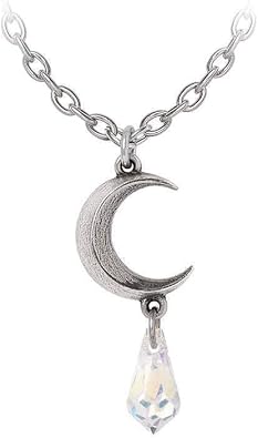 Alchemy Gothic Tears of The Moon - Crystal Pendant