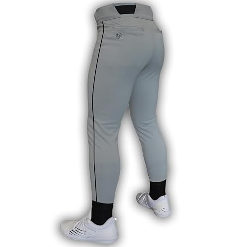 Original Youth Piped Baseball Pants – Pro Fit, Reinforced Knees,