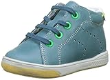  babybotte Jungen Mädchen Ankara Hohe Sneaker, Blau (Entenei), Weiß, 23 EU