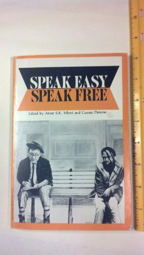 Speak Easy, Speak Free 0717804461 Book Cover