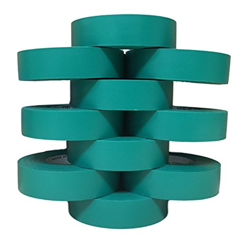 Image of TradeGear Green 10 Pack - UL Listed Colored Electrical Tape, 60 ft x 3 /4 in, 600V, Flame Retardant, Waterproof, Rubber Adhesive - Phase Marking, Wire ID, Automotive
