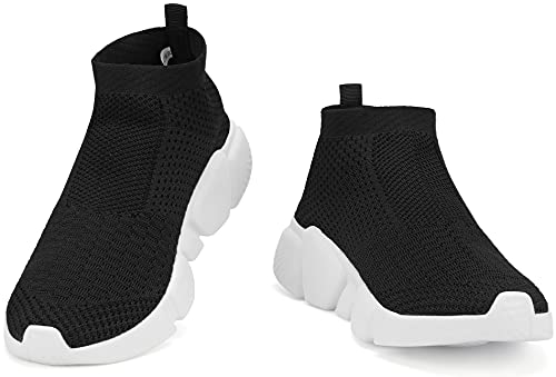 Santiro Women Slip on Sneakers Lightweight Knit Walking Casual Running Athletic Shoes2