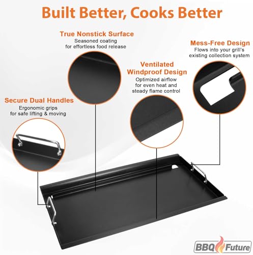 Image of Full Size Griddle Insert for Weber Summit 600 Series with Spatula Set