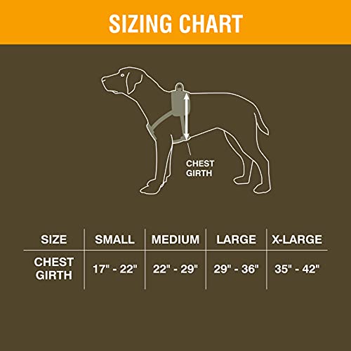 Carhartt Nylon Duck Training Dog Harness, Carhartt Brown, Large