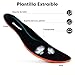Imagen de Geococcyx Zapatillas Running Hombre Puntera Ancha Zapatos de Deportivas Transpirables para Correr Negro 42 EU