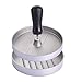Presse à Burger, Bi-Komfort Presse à Patty , Moule à Patty, Fabriqué en Aluminium Moulé Sous Pression et Plaqué avec Sécurité Alimentaire et Antiadhésif Matériau