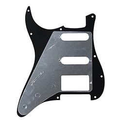 IKN 11 trous Strat SSH Pickguard Guitare Scratchplate avec vis de montage pour US/Mexicain Fender Standard Stratocaster… - Les Beatles, Paul McCartney, John Lennon, RIngo Starr, George Harrison IKN 11 trous Strat SSH Pickguard Guitare Scratchplate avec vis de montage pour US/Mexicain Fender Standard Stratocaster… – Image 3
