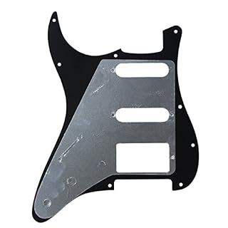 IKN 11 trous Strat SSH Pickguard Guitare Scratchplate avec vis de montage pour US/Mexicain Fender Standard Stratocaster… - Les Beatles, Paul McCartney, John Lennon, RIngo Starr, George Harrison IKN 11 trous Strat SSH Pickguard Guitare Scratchplate avec vis de montage pour US/Mexicain Fender Standard Stratocaster… – Image 3