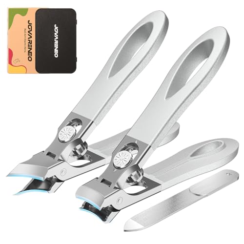 Toenail Clippers for Thick Toenails, Wide Jaw Opening Nail Clippers for Men