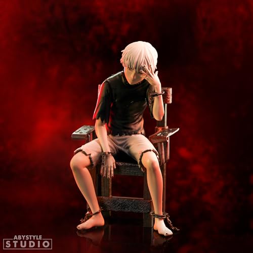 Abysse Corp Tokyo Ghoul figurka akcji Kaneki z nadrukiem skali 1:10, z PCW, w opakowaniu prezentowym.