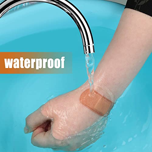 50 Pieces Transparent Stretch Adhesive Bandage Large Waterproof Bandage Transparent Film Adhesive Bandages（6 X 6 Inch） #TOP5