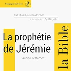 Couverture de La proph&eacute;tie de J&eacute;r&eacute;mie