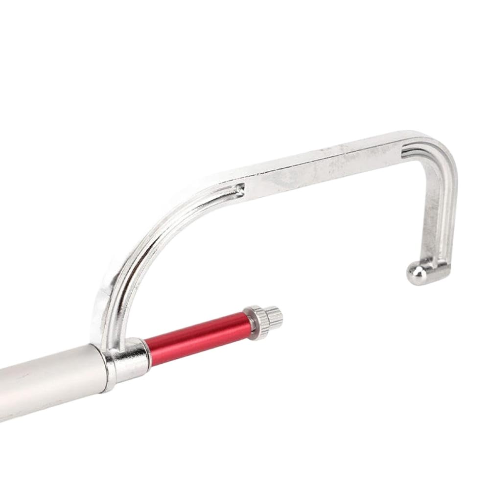 Calibradores de Regla de medición de Espesor de Disco de Freno de Aluminio, 0-45mm, compatibles con Motocicletas y Coches