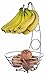 Cookspace Ã'Â® Chrome Stylish Fruit Bowl Basket with Banana Hanger Hook by...