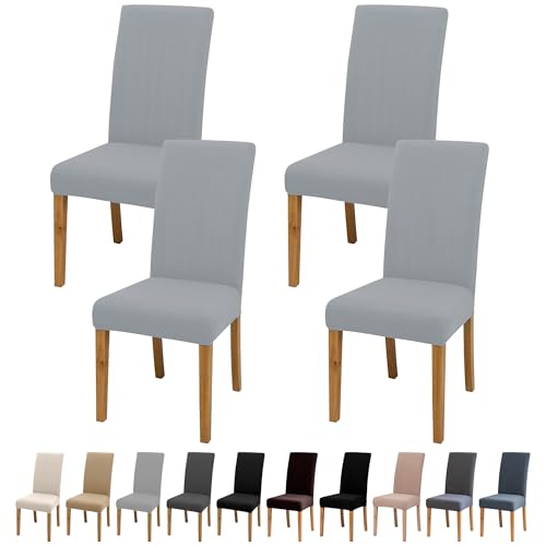 MRGSDL Housses de Chaise | Protection de Chaise Lavable et antidérapante Housse de Chaise Universelle pour Salle à Manger/Cuisine/hôtels/banquets/Mariages...