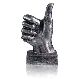 LEPENDOR Daumen hoch Hand Skulptur Statue