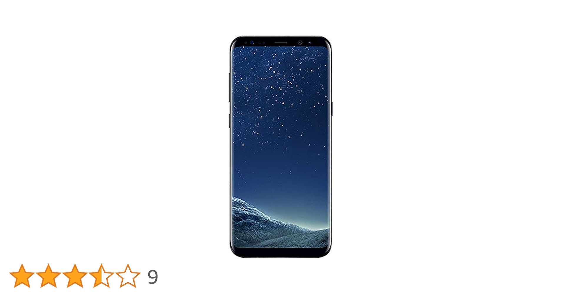 Samsung Galaxy S8 Plus Unlocked 64GB (Midnight Black