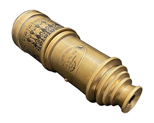 A S Handicrafts Pirates Spyglass Scope, Brass Handheld Telescope, Christmas Day Gift, Camping, Hiking, Antique Telescope, Man,Men Gift, Women,Woman Gift #TOP2