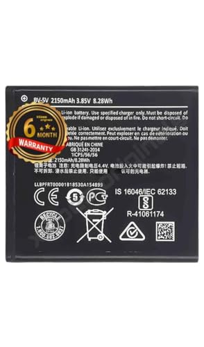 Image of BV-5V Battery for Nokia 1 TA-1047 / TA-1060 / TA-1056 /TA-1079 /TA-1066 / Battery with 6 Month Warranty** (C292)