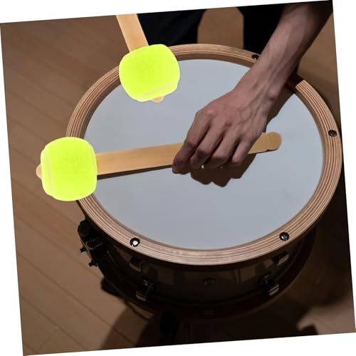 Baquetas de Madera LIOOBO para Tambor de Marcha, Mango de Madera para Presentaciones Escolares, Baquetas para Principiantes y Jóvenes Músicos miniatura 4