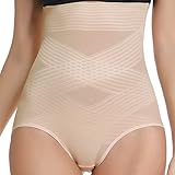 【Feststelljacquard-Körperformungsstoff】Shapewear Damen Bauchweg Stark Formend Entworfen nach Ergonomie und Fettfluss, wissenschaftlich tailleneng, mit perfekte Kurven körperformen
