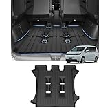 Mixsuper 新型フリード ラゲッジマット gt系 6人乗り ラゲッジトレイ ラゲッジカバー トランクマット FREED 3列目+トランクマット ハイブリット車 3D ラゲッジボード フリード gt カスタムパーツ 2024.6-現行 車種専用設計 立体成型 立体カーゴマット TPE素材 防水 耐摩擦 耐汚れ 荷物収納