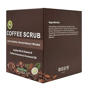 Body Scrub van 250 ml bevat cafeïne, peelingcrème, diepe reiniging om rimpels en mee-eters te verminderen