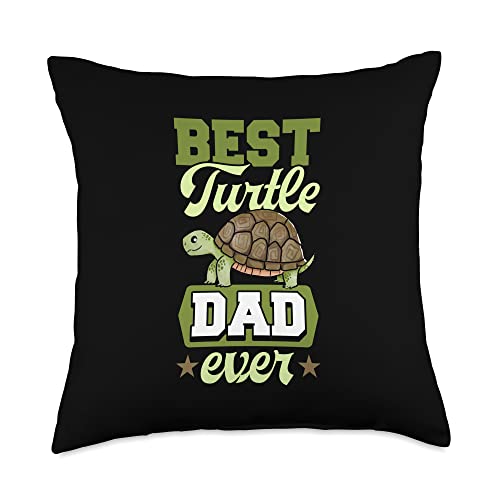 Funny Turtle Lover Throw Pillow 18x18 Multicolor