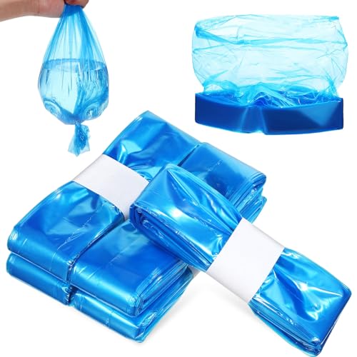 Ipetboom 5pcs Diaper Pail Refills Bags 12pcs Disposable Baby Waste Bags Unscented Diaper Pail Liners Baby Diaper Pail Bags Garbage Bag Liners Refill Diaper Pail Disposal System