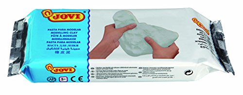 Jovi Air-Dry Modeling Clay; 1.1 lb. White, non-staining, perfect for Arts and Crafts Projects (086-85000)