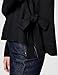 Jason Wu Collective Rent the Runway Pre-Loved Black Tie Side Sweater, Black, Small