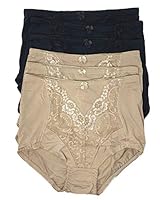 Algopix Similar Product 2 - Peachy Panty Womens 6 Pack High Waist