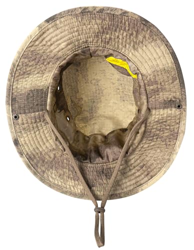 Image of Sun Hats for Men Women Boonie Hat UPF 50+ Bucket Hat Wide Brim UV Protection Fishing Hiking Safari Outdoor Hats