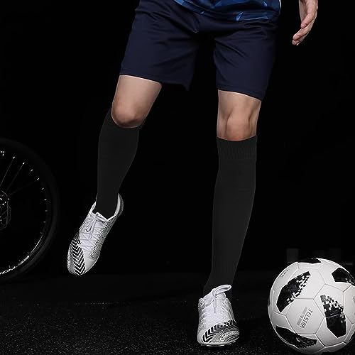 GRAPMKTG 3 Pack Soccer Baseball Softball Socks for Youth Women and Men Knee High Football Socks for Boys Girls2