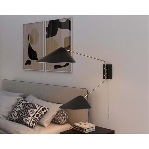 Journey 2-Light Swing Arm Wall Sconce by Modway - Image 2